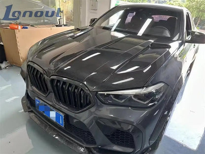 For BMW X5 G05 X5M X5MC Forged Carbon Fiber Hood F95 X6 G06 X6M