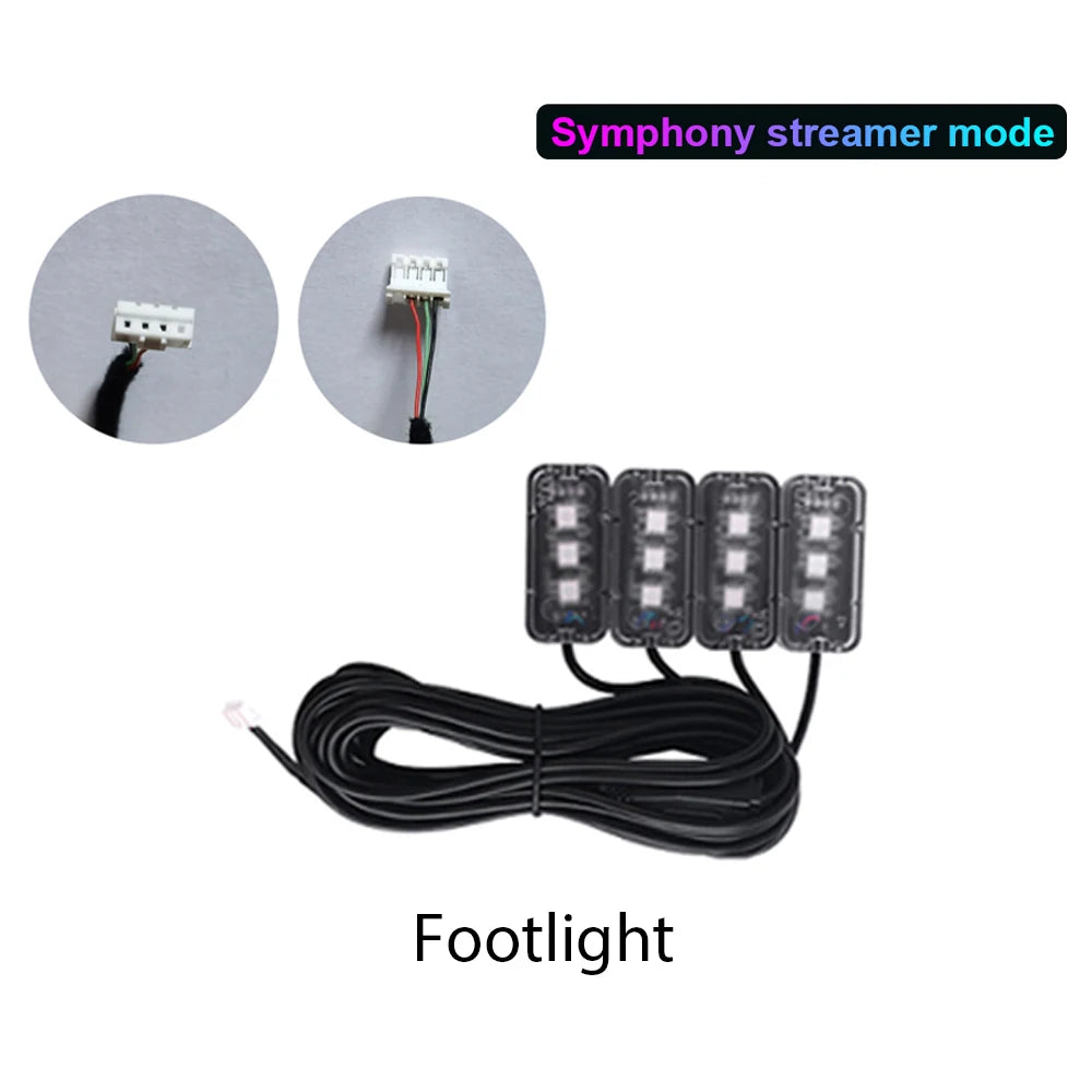 In Full Color Streamer Symphony Ambient Parts Replace Wires