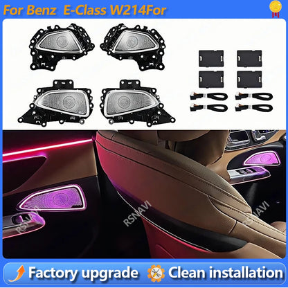 For Mercedes Benz E Class W214 Colors Metal Speaker Luminous