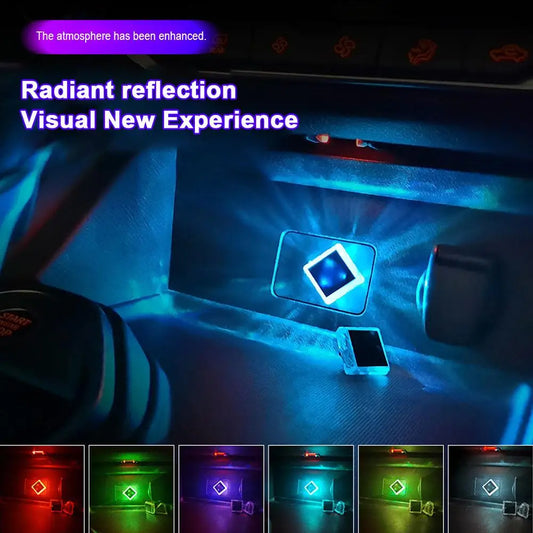 Multicolor USB type-c Ambient Lighting Interior Atmosphere Easy