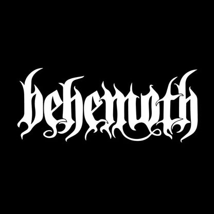 Ofk Dazzling Word Behemoth Sticker Ornament Vinyl Decal Beautiful