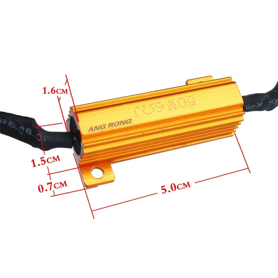 For LED Headlight Drl Daytime Running 2X H11 H8 Load Resistors