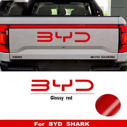 For BYD Shark 1PC Rear Body Sticker