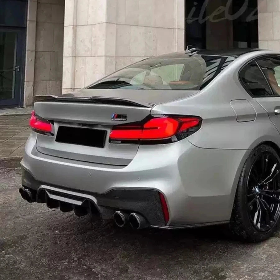 For BMW 5 Series M5 F90 G30 G38 540I 530 Carbon Fiber Back Lip