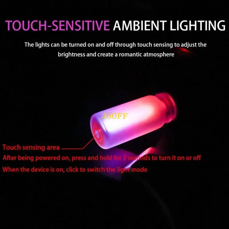For Automotive J60F Frosted Glass Design Touch Control Ambience
