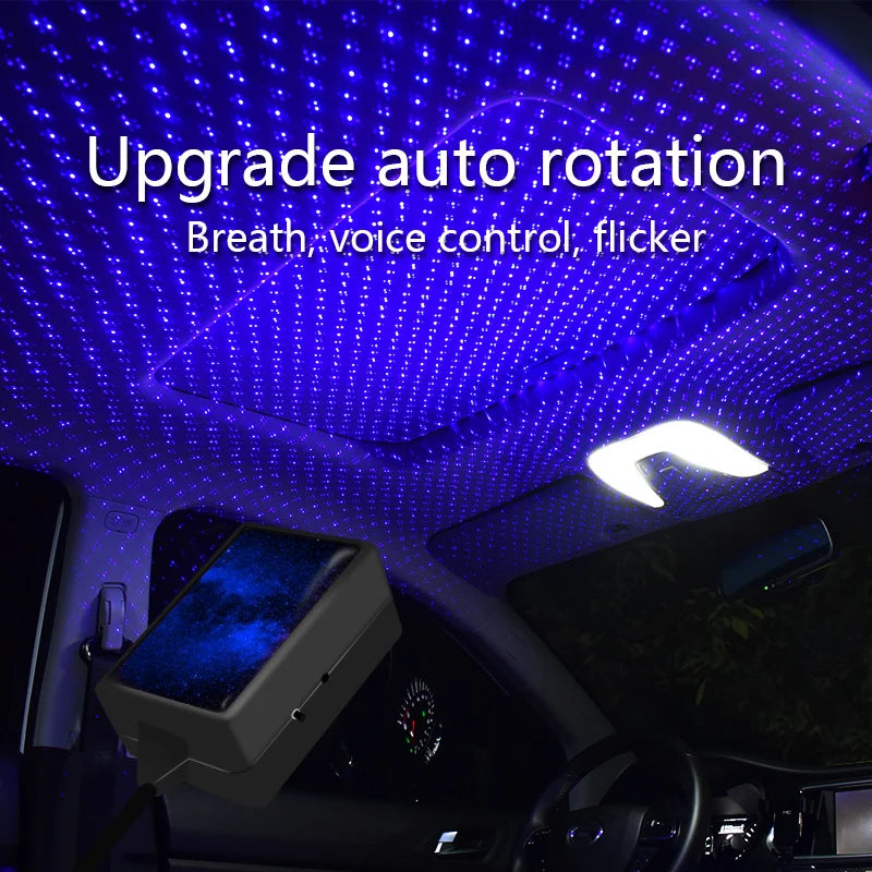 USB Starry Sky Roof Star Ambient Music Rhythm Control