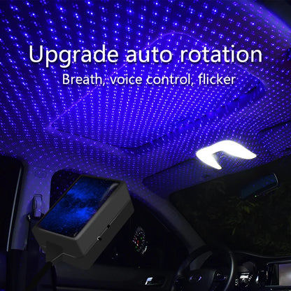 USB Starry Sky Roof Star Ambient Music Rhythm Control