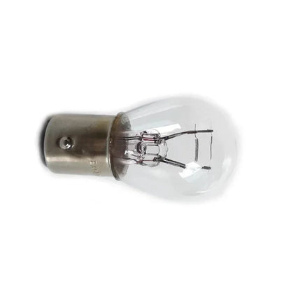 10PCS dc12v 380 bay15d 1157 5W Natural White Glass
