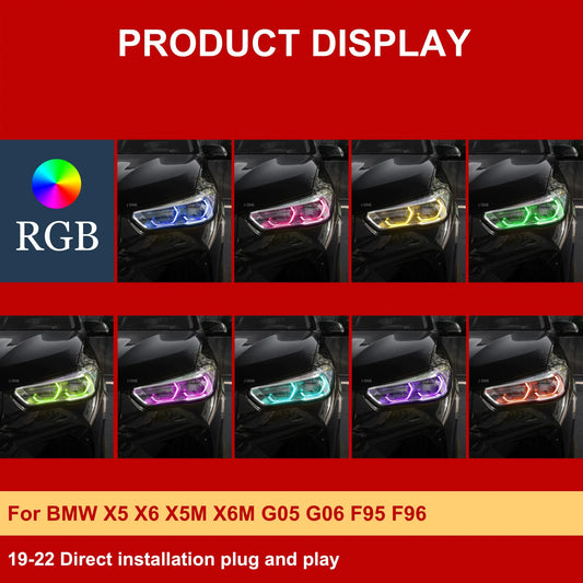 For BMWF95 X5M G05 X5 Laser RGB X6 G06 Multicolor Boards Drl