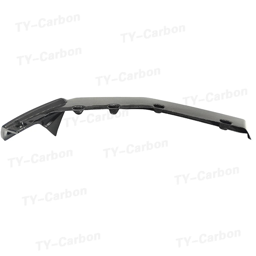 For BMW 5 Series G90 G99 Dry Carbon Fiber Front Bumper Lip