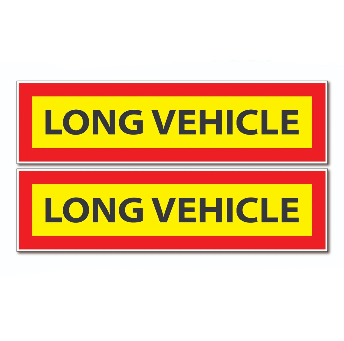 2packs 80MM X 300MM Long Vinyl Sticker Decal Sign