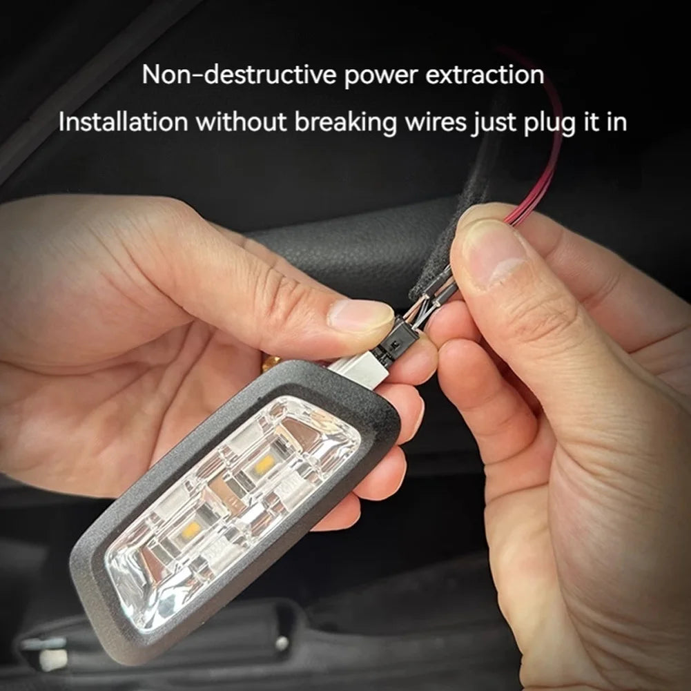 For Sedan Trunk Strip No Drilling Automatic Tail Box Ambient