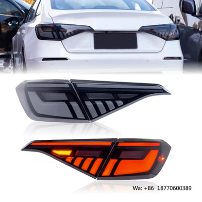 For Honda Civic 11TH Gen Tail Full Rear Lamps Taillights 2022