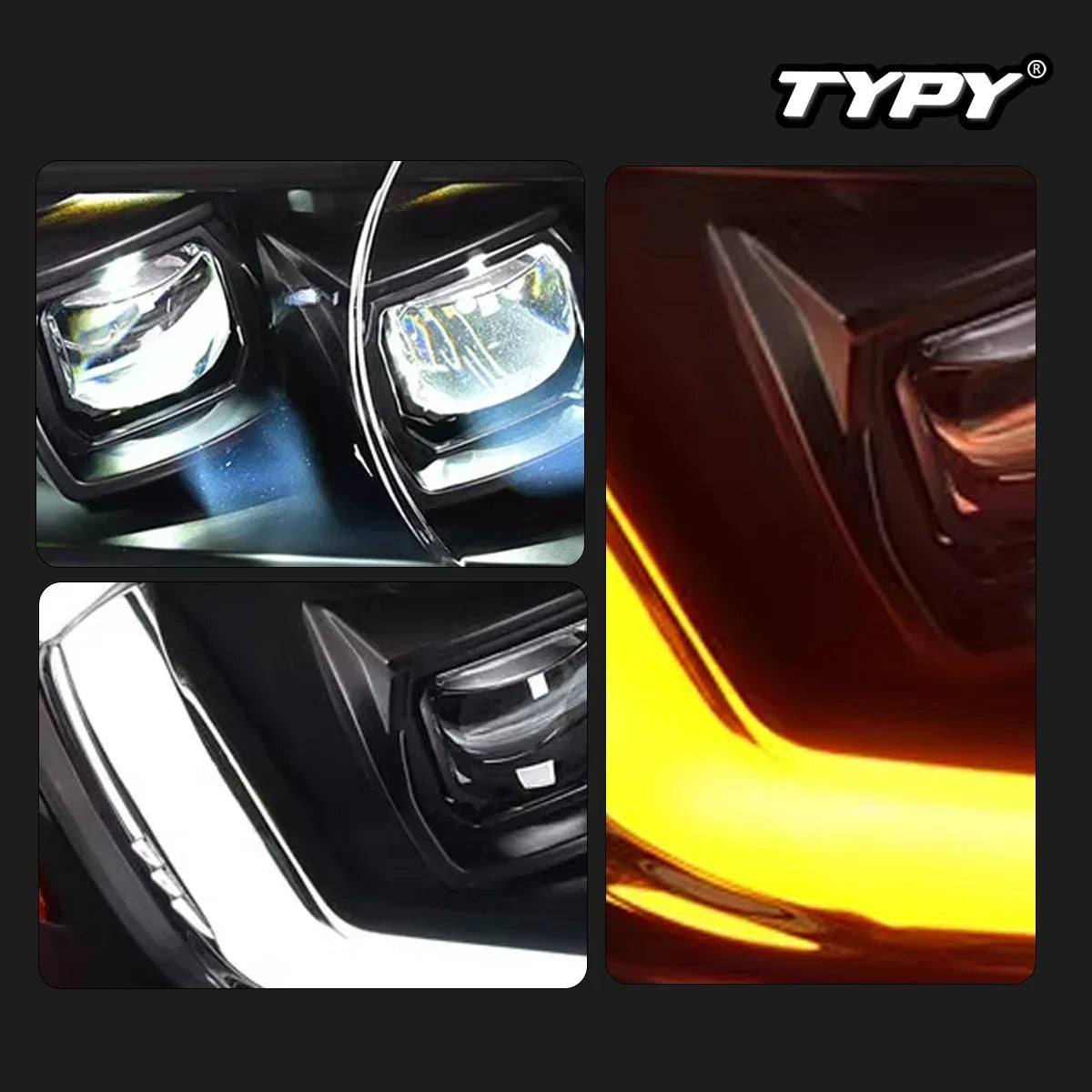 For Honda Civic 8TH Gen Headlight 2006-2011 Upgrade Modified Drl