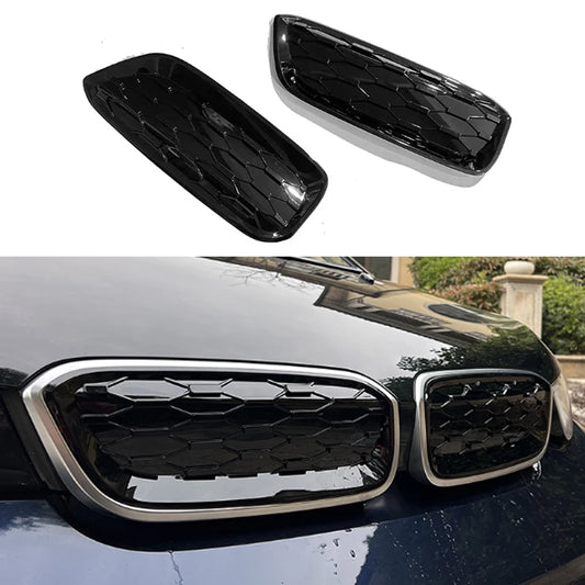 For BMW I3 2013 2014 2015 Front Kidney Grille Sticker Cover ABS