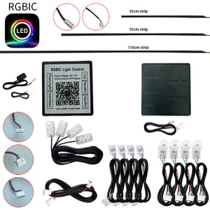 Rgbic Ambient 35CM 75CM 110CM Strip Door Storage Extension