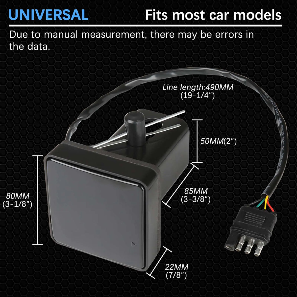 For Trailer Stop Brake Warning Running Taillight Truck Pickup