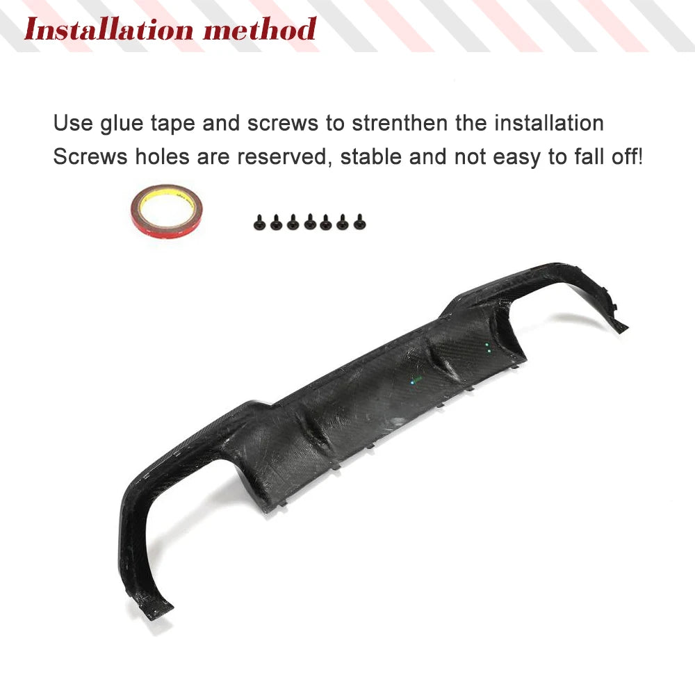 For BMW F93 M8 2019-2023 Rear Prepreg Dry Carbon Fiber Rear