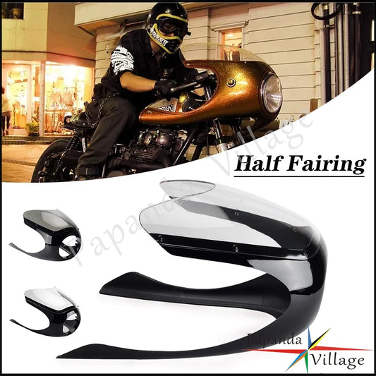 For Honda Cb Cm Cl Gl Cafe Racer 6.25 Headlight Half Fairing Cx
