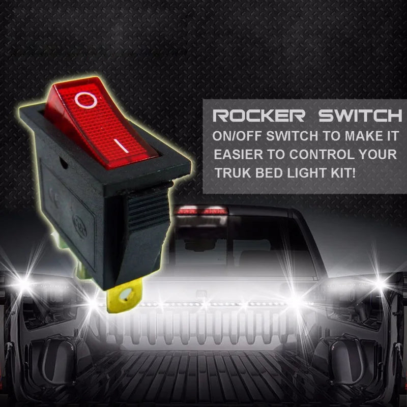 For Toyota Chevy Dodge Pickup GMC 8PCS Pickup Truck Lighting Kit