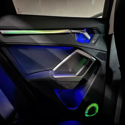 For Audi Q3 2019-2024 Color Dynamic Ambient Interior Lighting