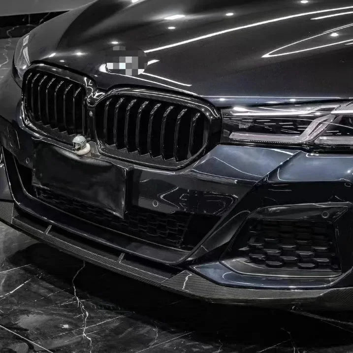 For BMW 5 Series G30 Lci Front Bumper Lip M Sport 2020 2021 2022
