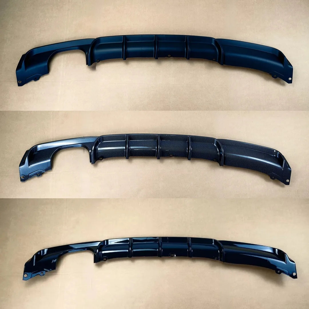 For BMW 3 Series F30 F31 Rear Bumper Lip Diffuser Air Dam Tuning