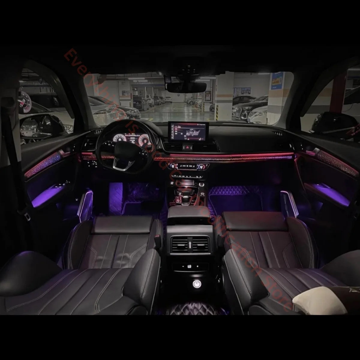 For Audi Q5 Q5L 2018-2025 Ambient Atmosphere Interior Lighting