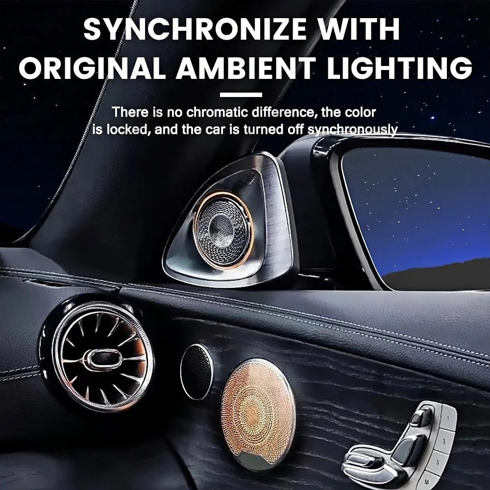 For Mercedes-Benz E-Coupe W238 4D Rotating Colors 4D Speaker