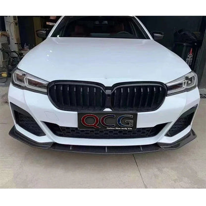 For BMW 5 Series G30 G38 530 540I Carbon Fiber Lip Front Bumper