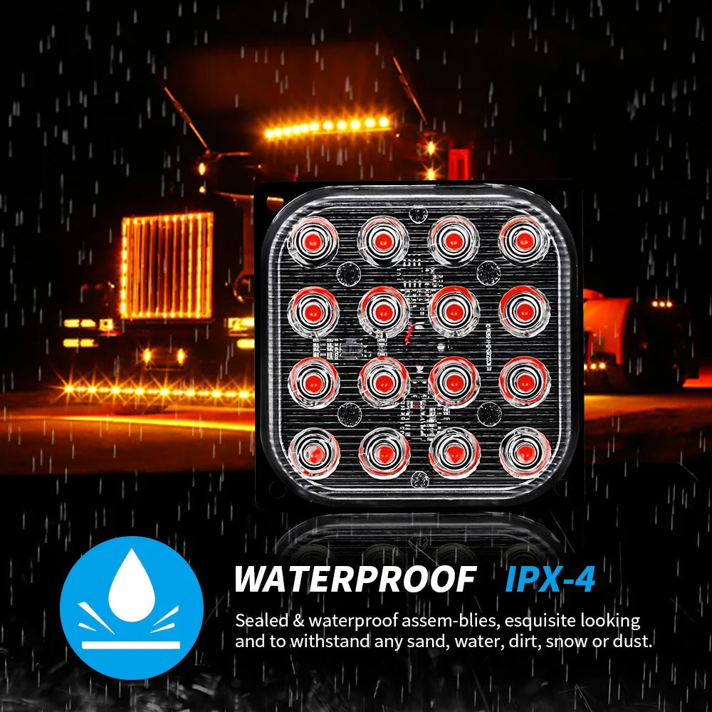 Warning Working Bar Trucks Forklifts Flashing Signal