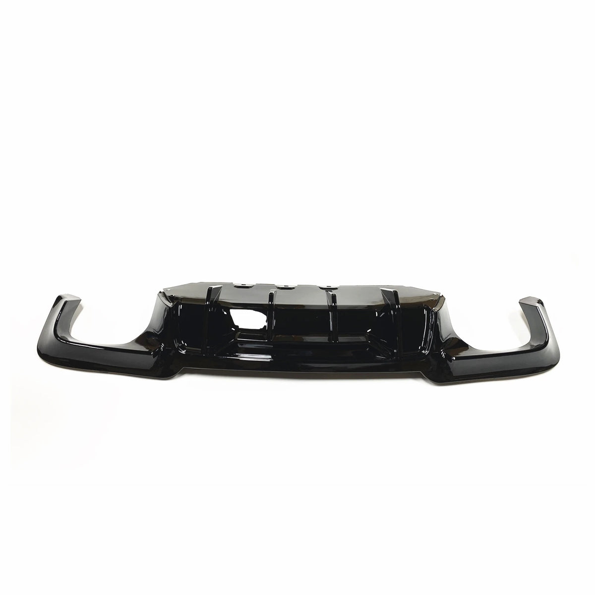 For BMW 5 Series F10 F11 Mt Gloss Black Carbon Fiber Look Rear
