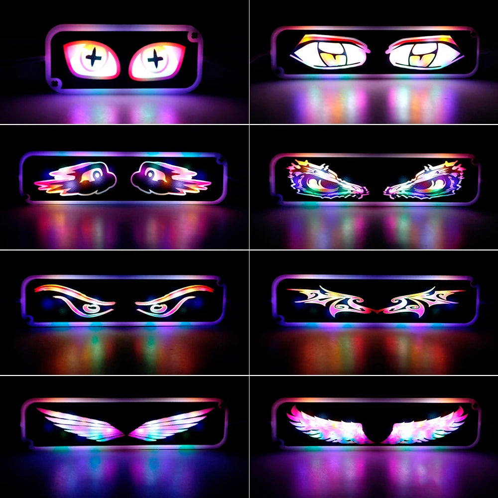 1PCS RGB Evil Eye Module Demon Strobe Warning Flashing