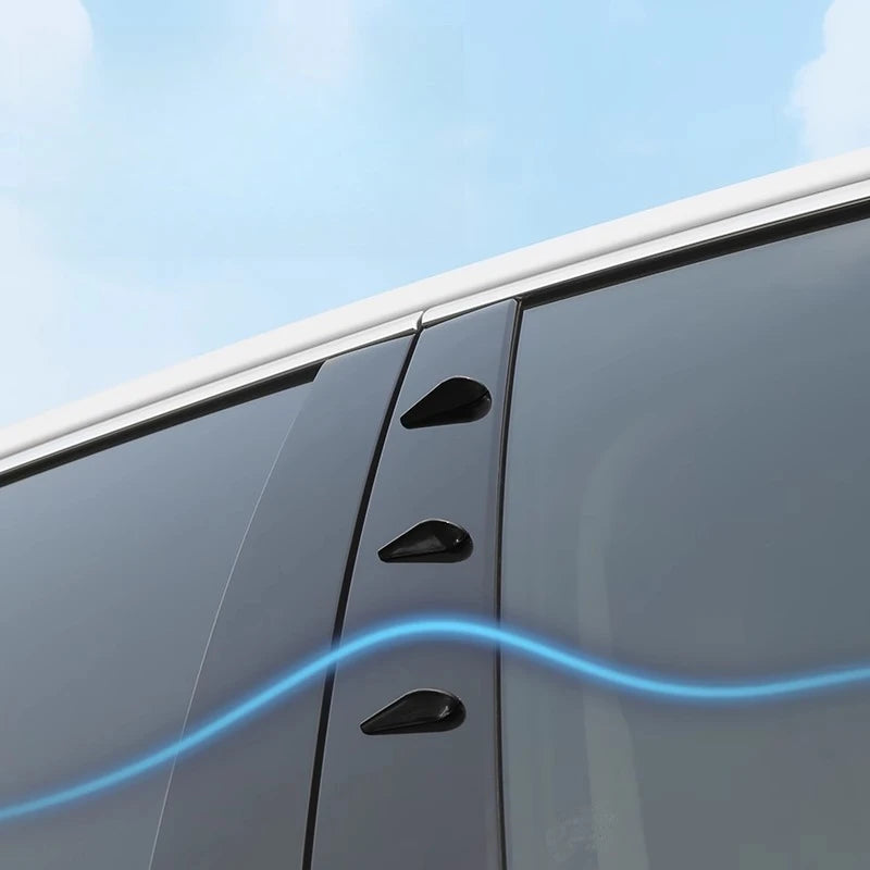 Rearview Mirror Reduces Wind Noise Spoiler Strip Resistance