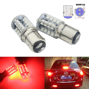2PCS baw15d 567 PR21 5W Smd Bulb Tail Stop