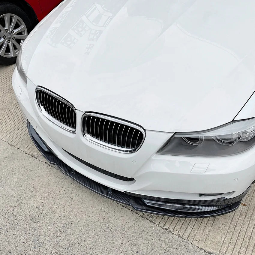 For BMW 3 Series E90 E91 Front Bumper Lip Body Kit Spoiler