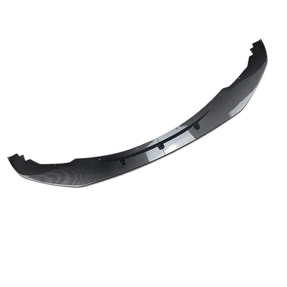 For BMW 1 Series F20 F21 Carbon Fiber Look Gloss Black Front