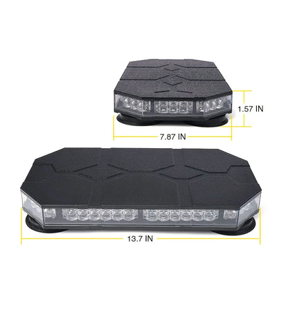 12V 24V Roof Strobe Emergency Warning Safety Truck Ambulance