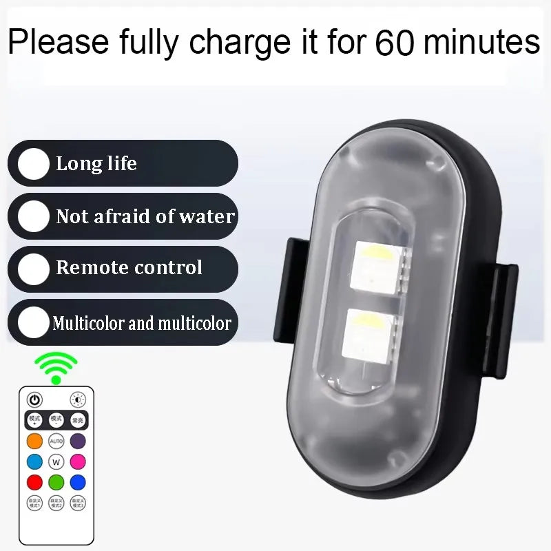 Wireless Strobe Remote Control Colors Rechargeable