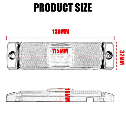 Side Marker Clearance Indicator Signal Quaitly Truck Trailer Van
