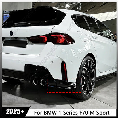 For BMW 1 Series F70 M Sport Rear Bumper Diffuser Side Spoiler