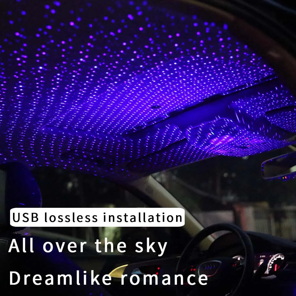 USB Starry Sky Roof Star Ambient Music Rhythm Control