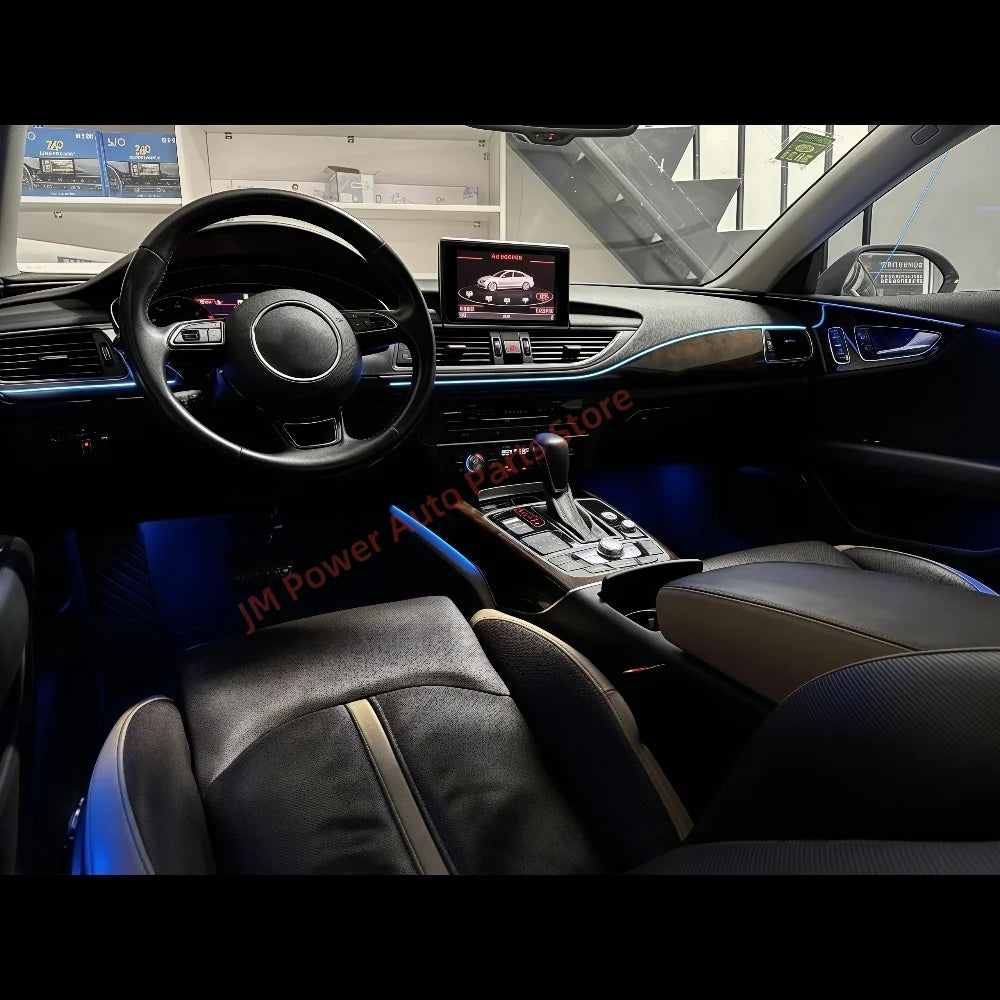 For Audi A6 A7 2012-2018 Automotive Colors Ambient Interior