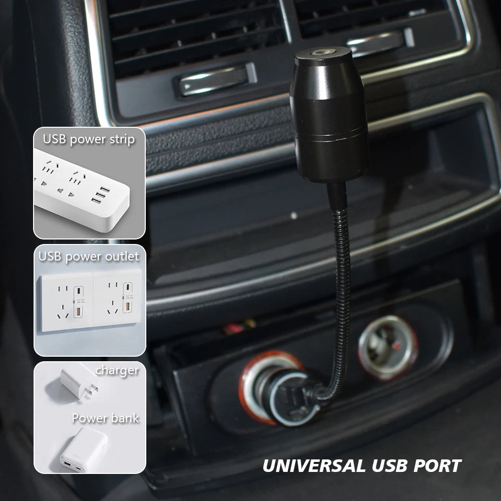 Interior Roof Star USB Starry Atmosphere Projector Night Party