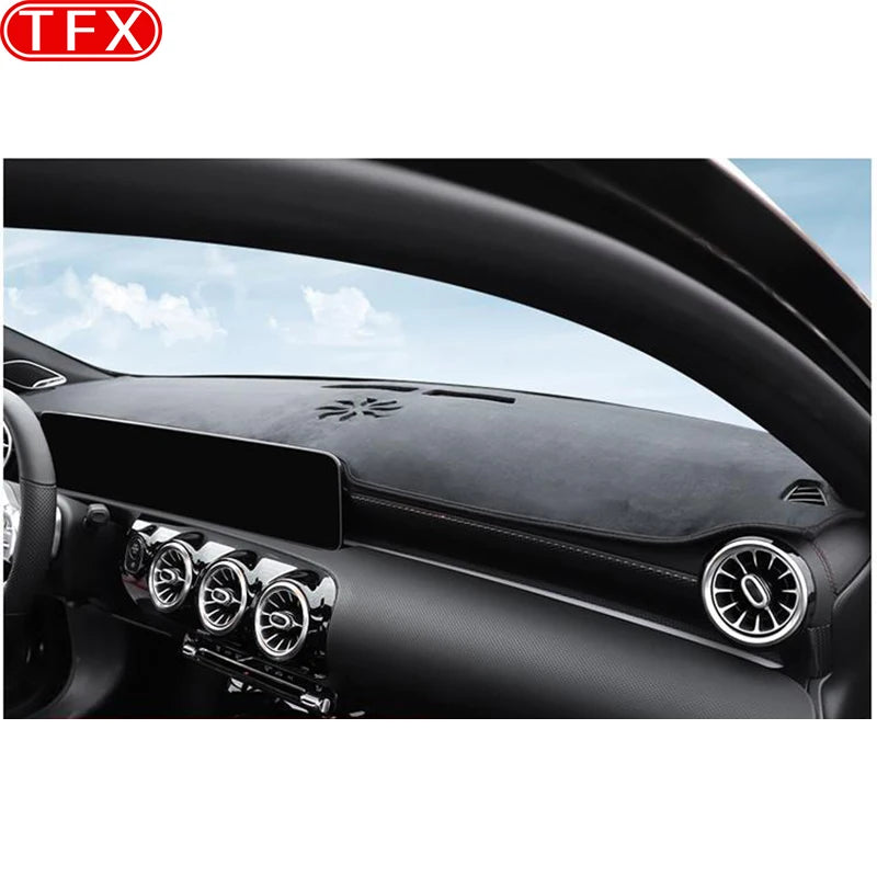 For Mercedes Benz A-Class W177 A160 Flannel Dashmat Dashboard
