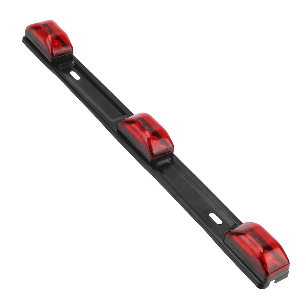 For Pickup Side Marker Bar Red Truck Trailer Rear Brack Rv