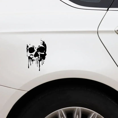 Skull Pattern Sticker Custom Stickers Motorcycle Exterior Parts