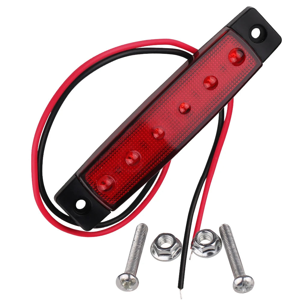 For Bus Warning Signal Truck Trailer Lorry Side Marker Indicator