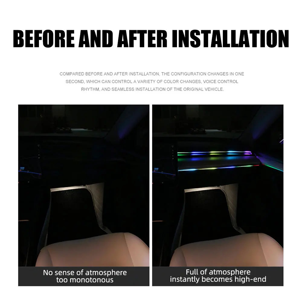 For Dashboard Roof Ambient Skylight Streamer Interior Symphony