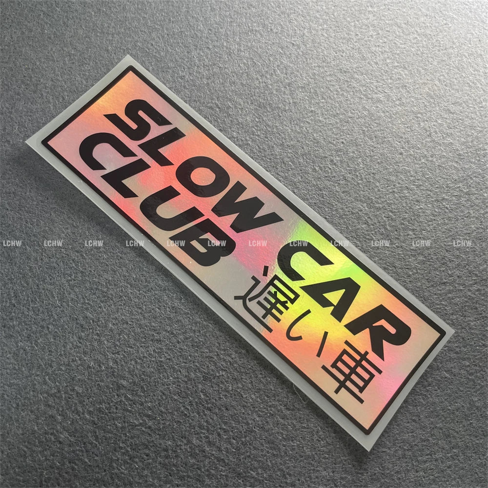 Slow Club Stickers Sad Girls Decal Motor Window Body